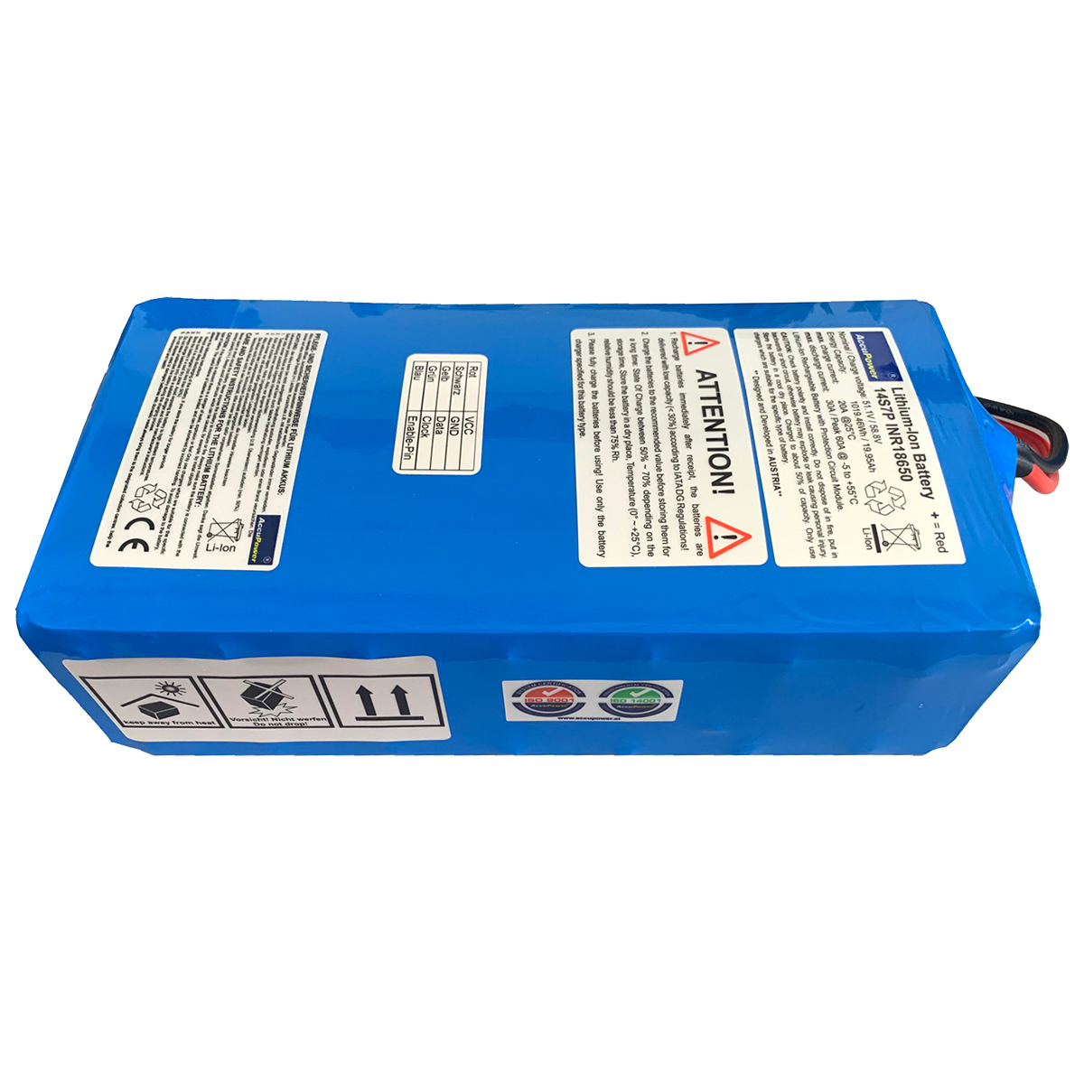 AccuPower Lithium Battery 14S7P 51,1V 20Ah 1019.46Wh