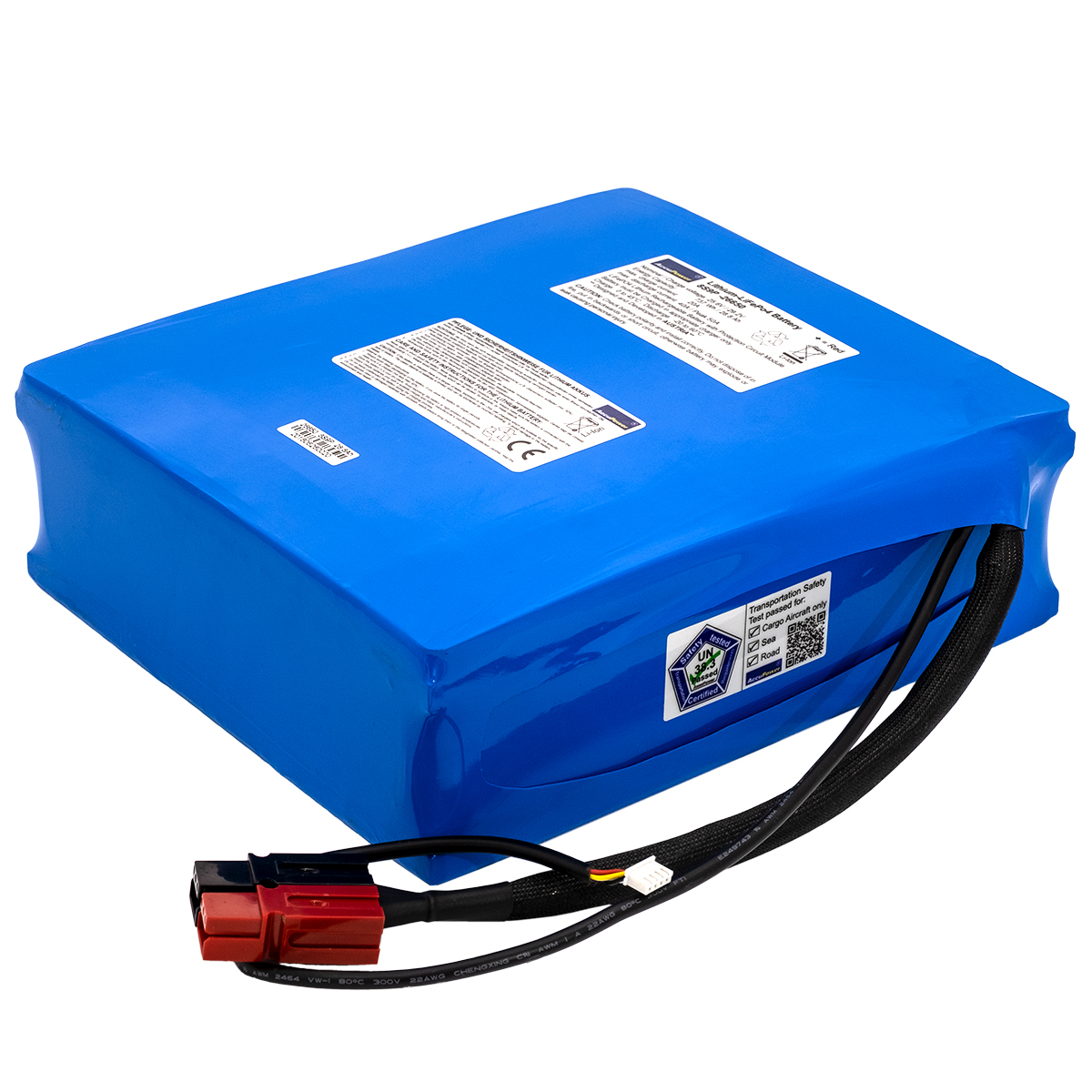 AccuPower Lithium-LiFePO4 battery pack 8S9P 25,6V 28,8Ah 737Wh with interface