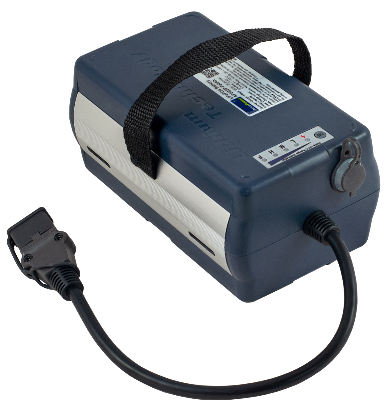 AccuPower LiFePO4 Battery 8S2P 25.6V 8Ah with LED Charge Level Indicator