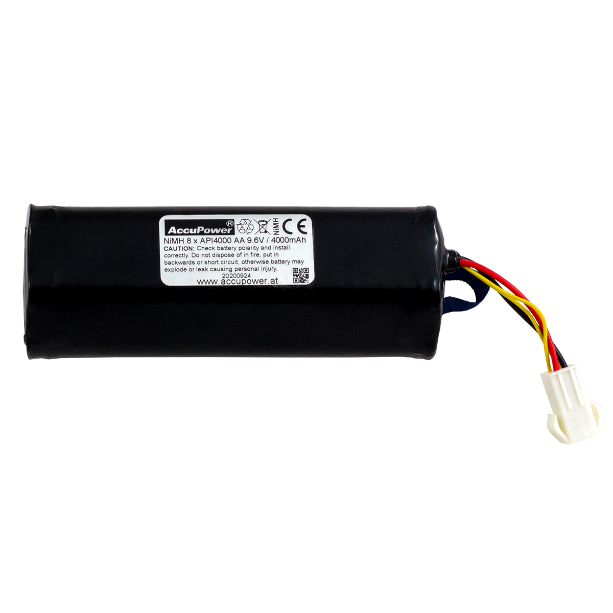 AccuPower NIMH battery pack 8S1P 9,6V 4Ah