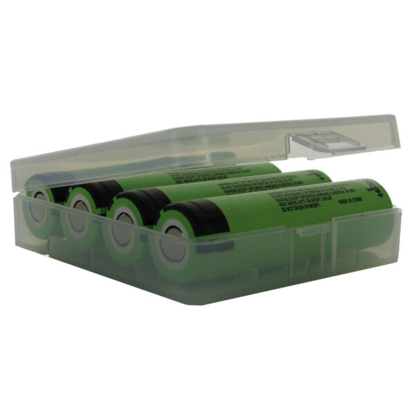AccuPower AccuSafe storage box for 4x 18650 cells
